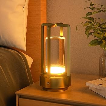 ❤️お値下げ❤️【新品】テーブルランプ　コードレス　３色無段階調光省エネ Amazon.co.jp : 【新登場 & 3色モード】間接照明 おしゃれ